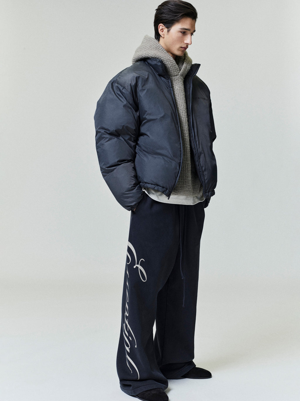Ripstop Nylon Puffer Jacket