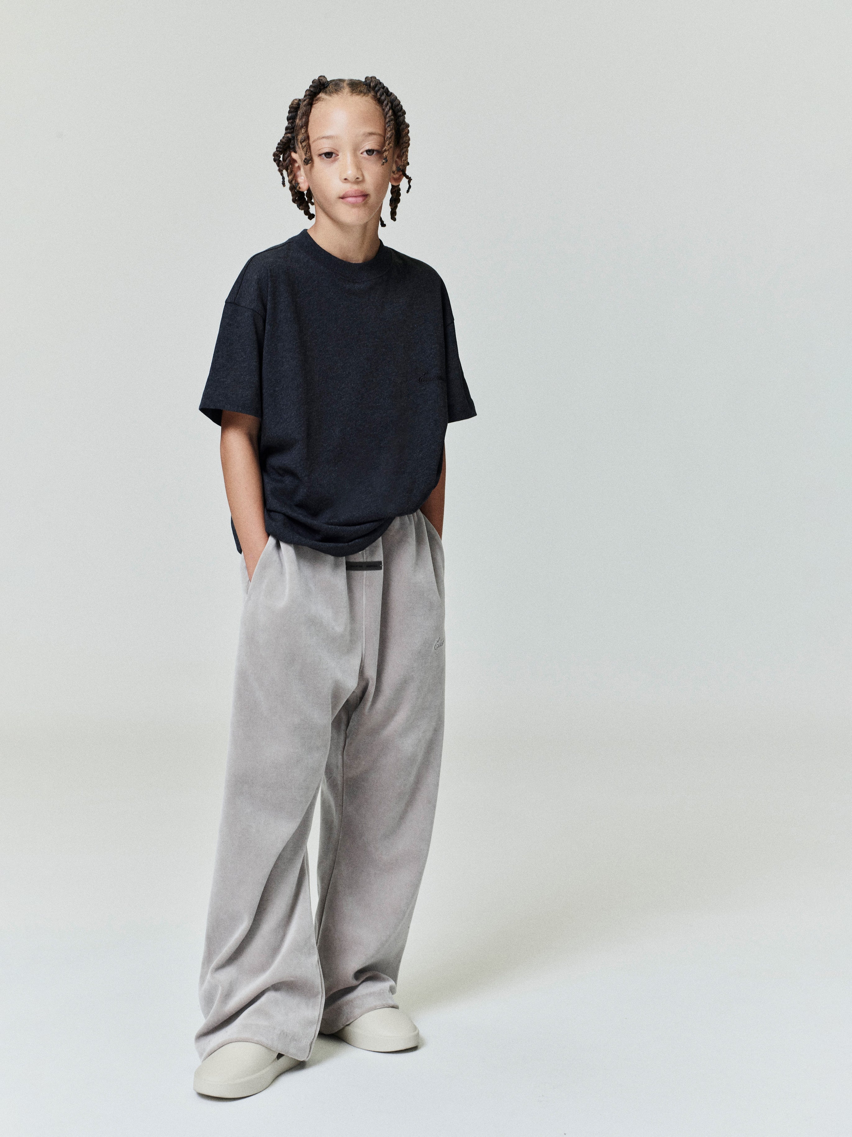 Kids Embroidered Essential Tee