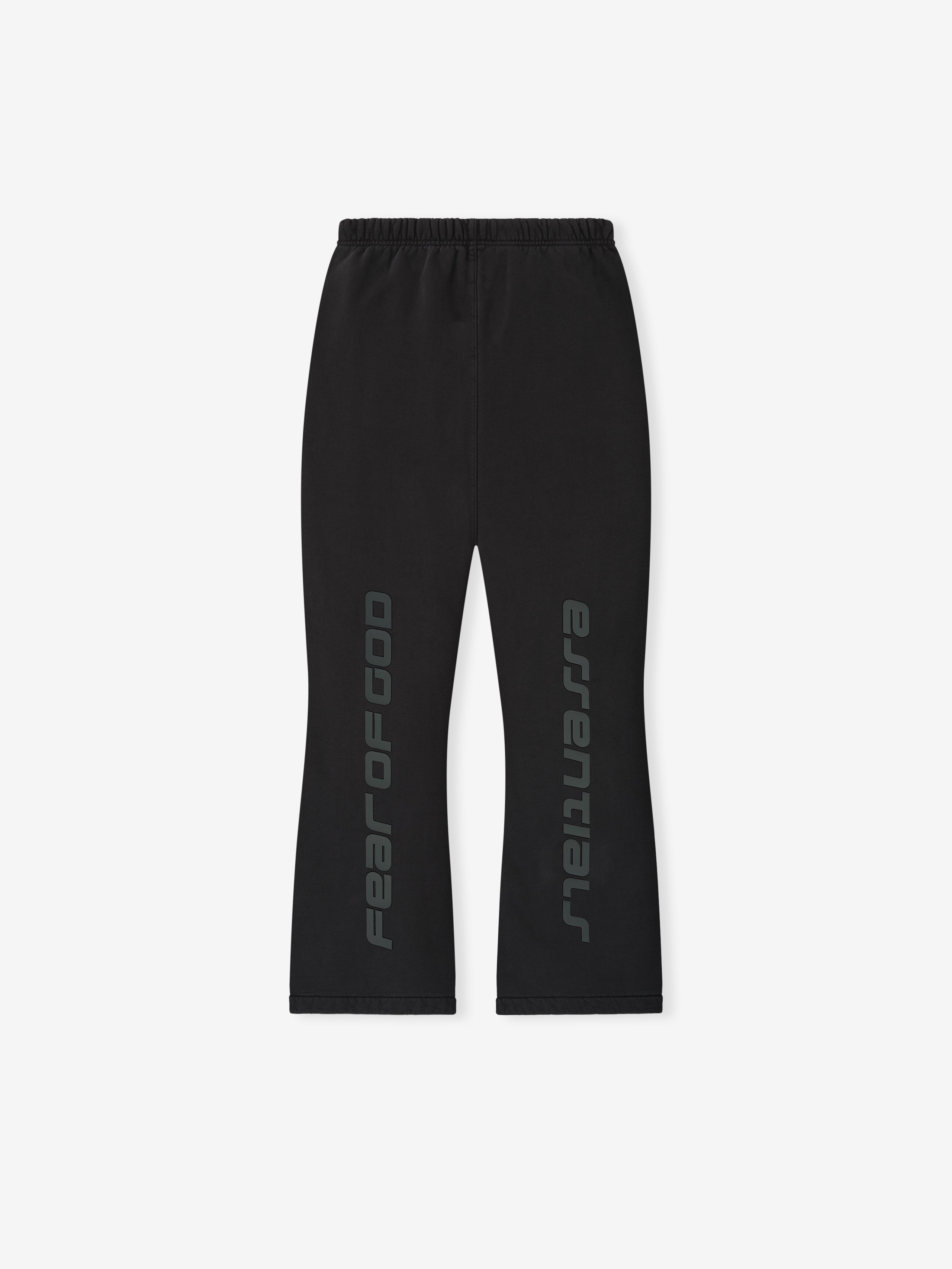 Womens Heavy Fleece Flare Sweatpant