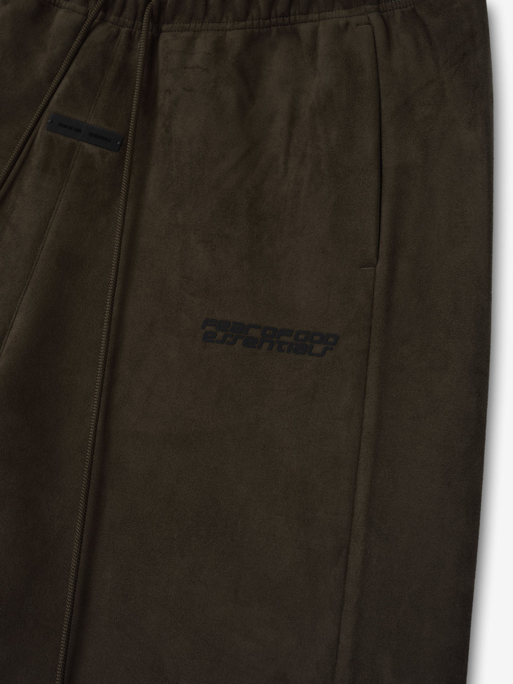 Suede Fleece Relaxed Short