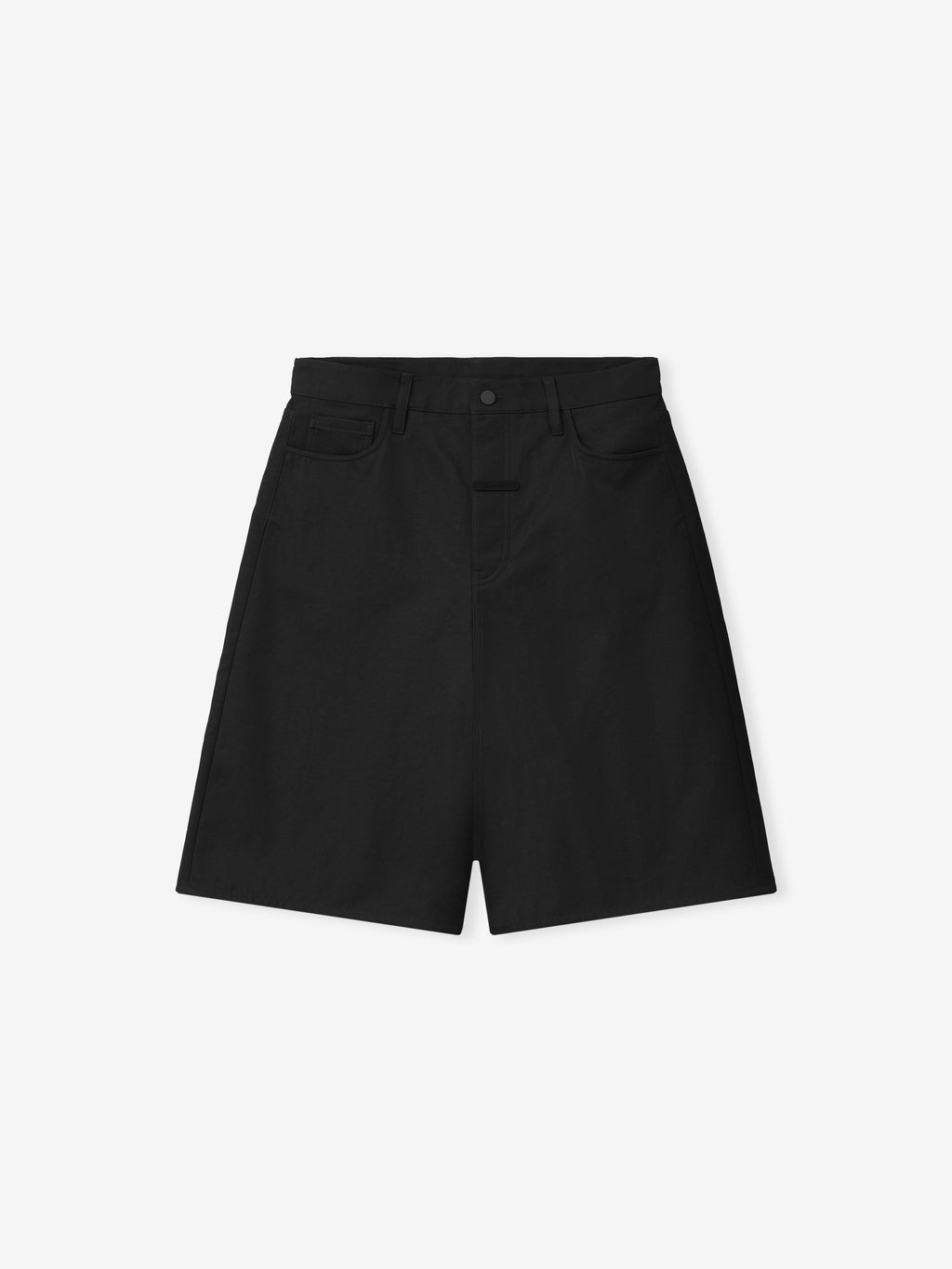 Textured Nylon 5 Pocket Short