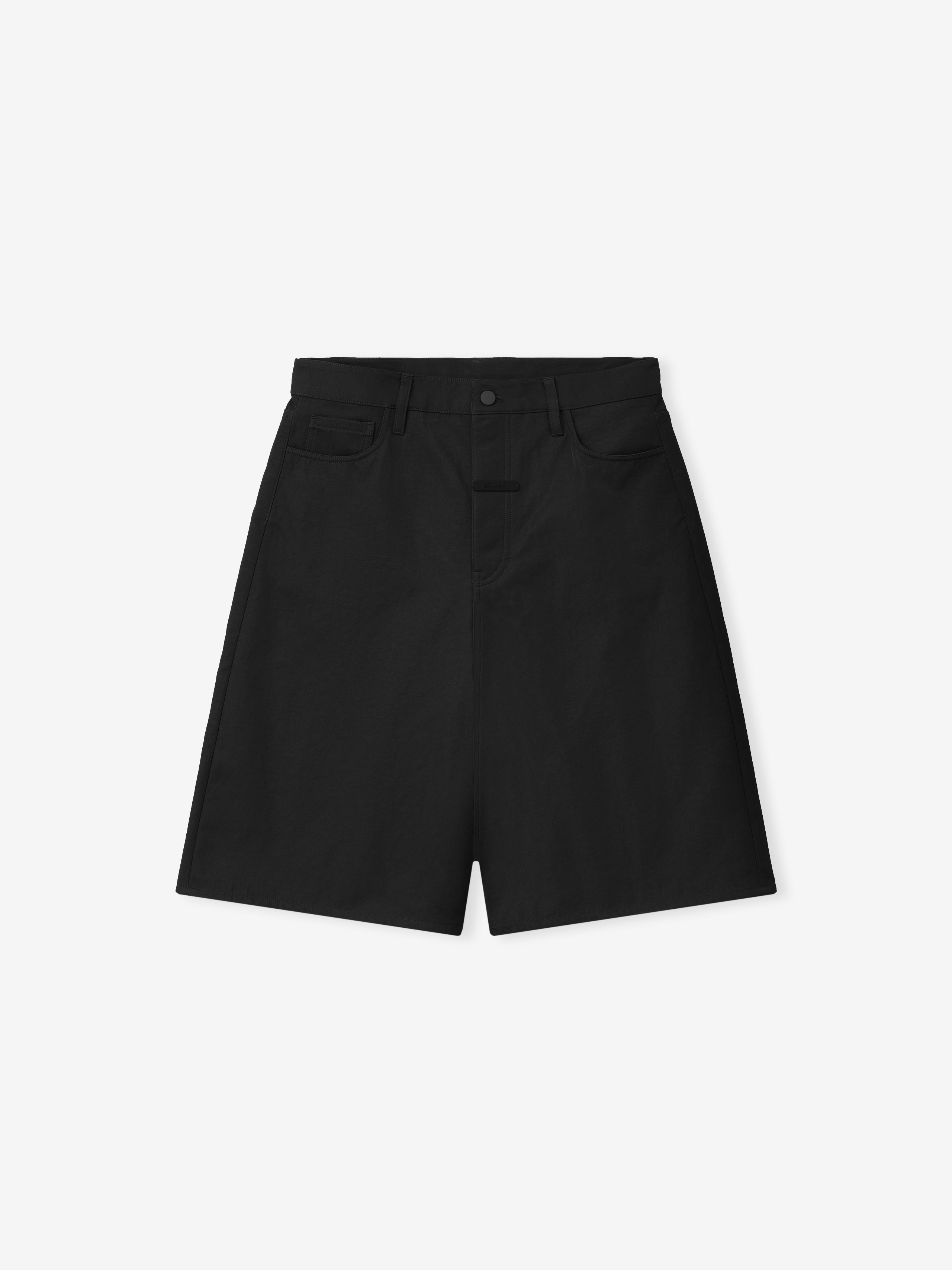 Textured Nylon 5 Pocket Short