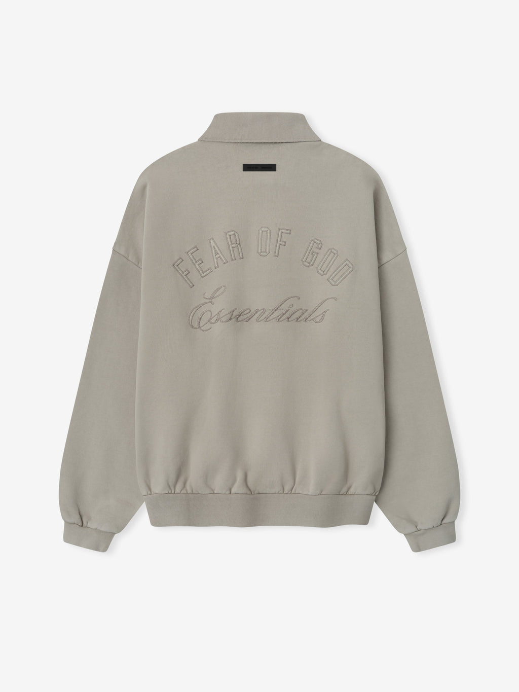 Embroidered Classic Polo Sweatshirt