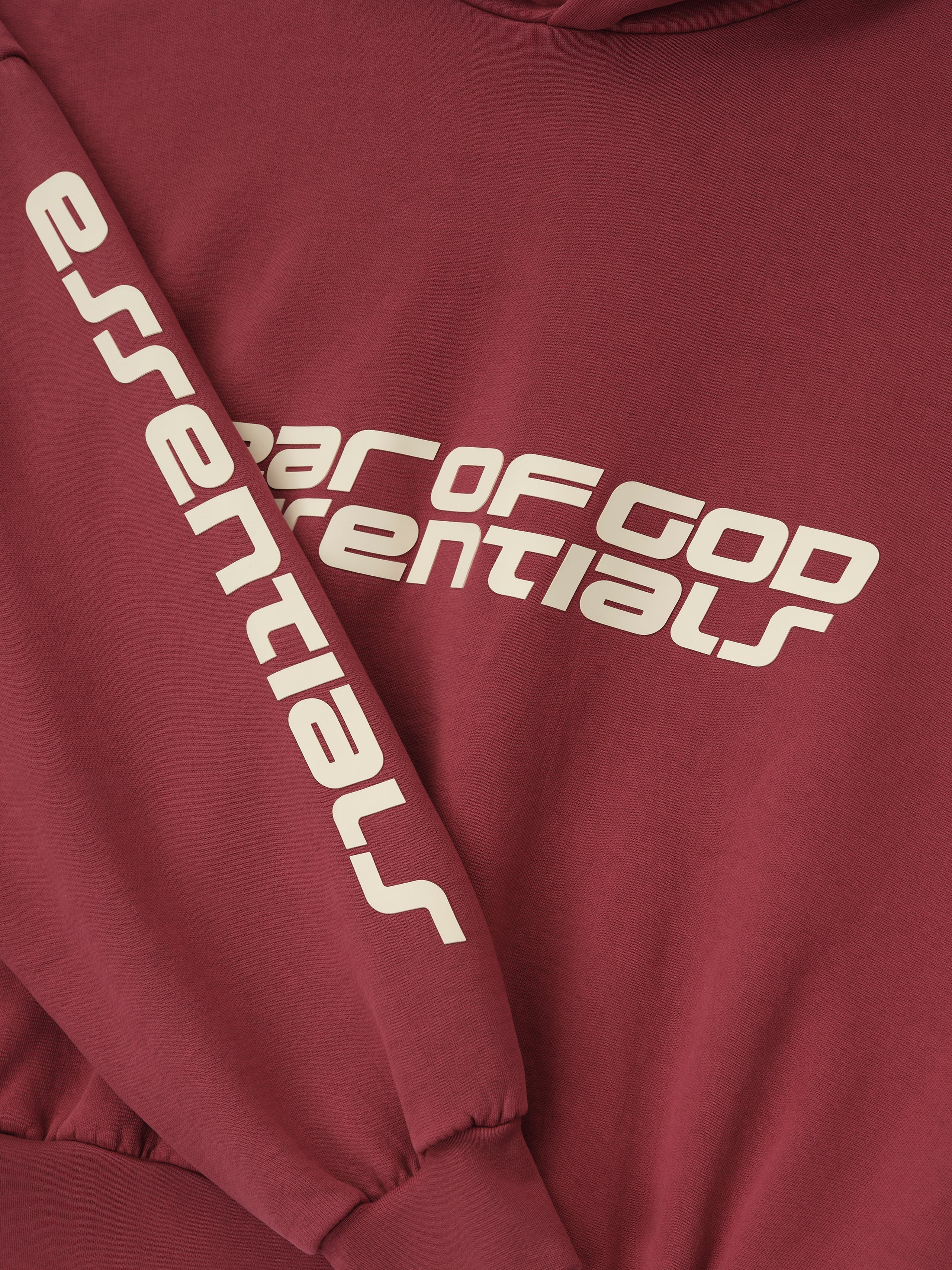 Cropped Relaxed Hoodie