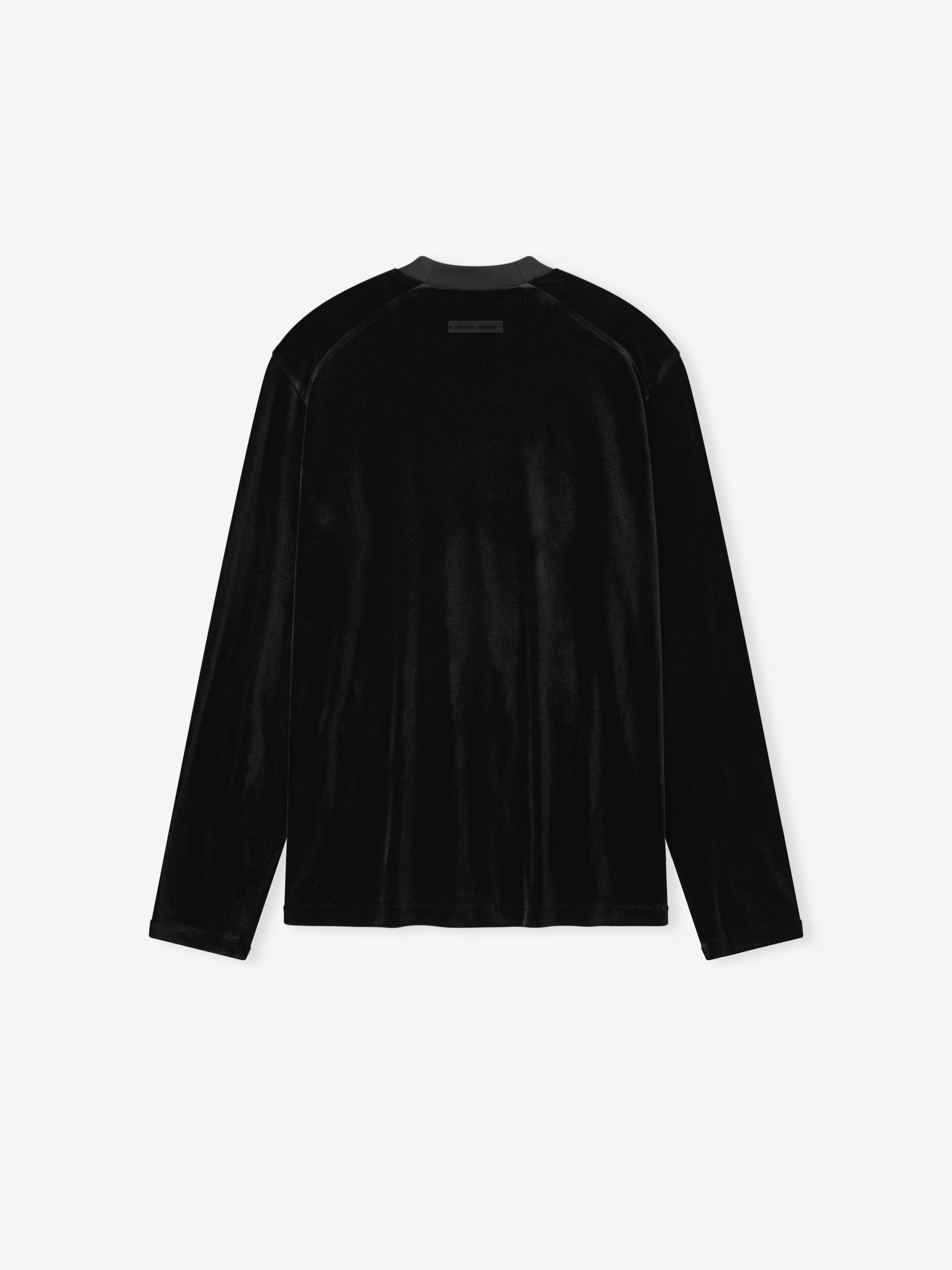 Womens Velour Classic Long Sleeve Tee