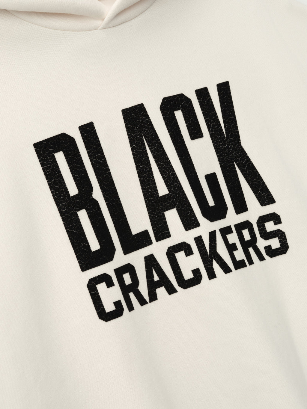 Essentials Black Crackers Hoodie