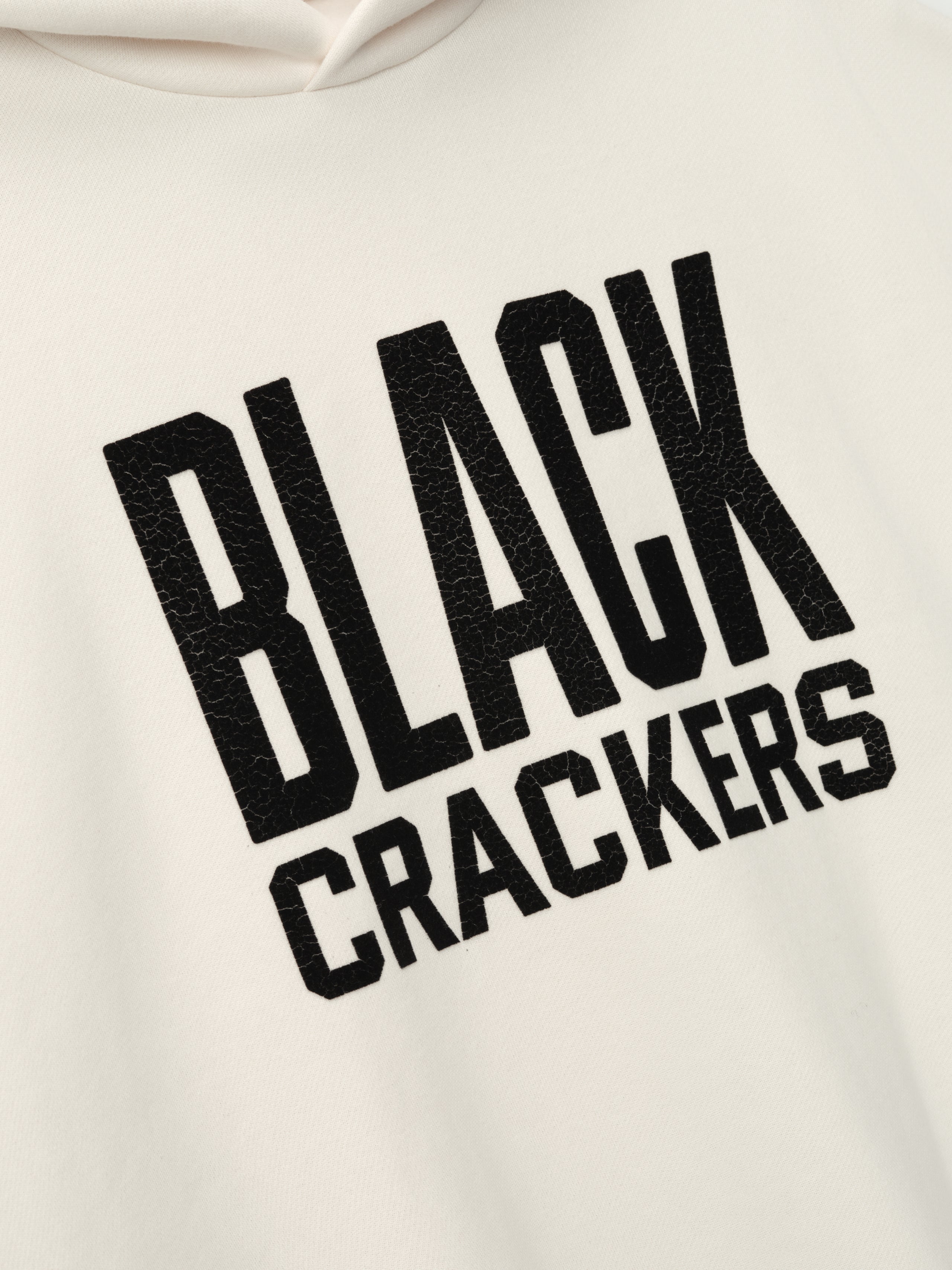 Essentials Black Crackers Hoodie