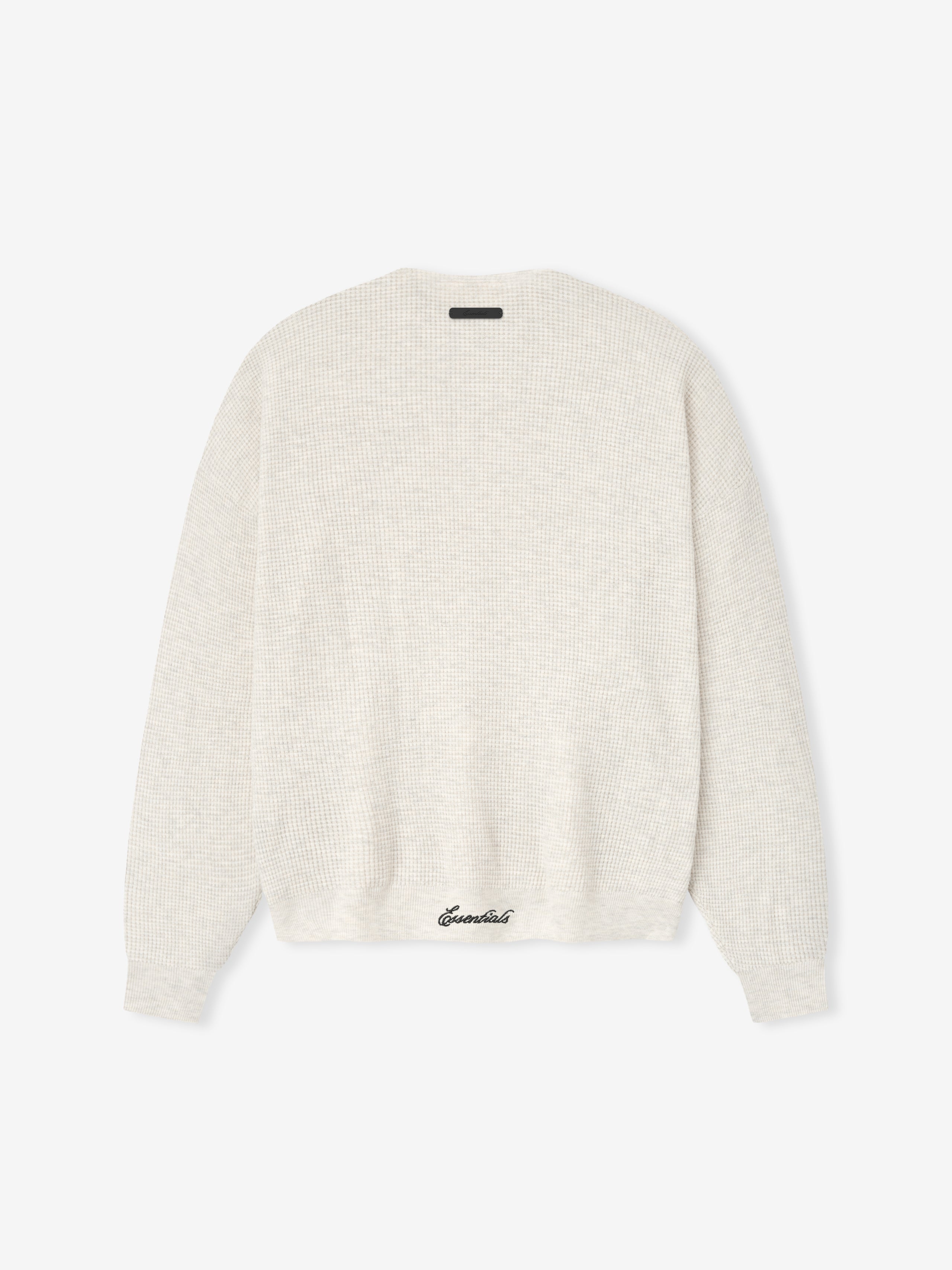 Signature Waffle 90s Crewneck Sweater