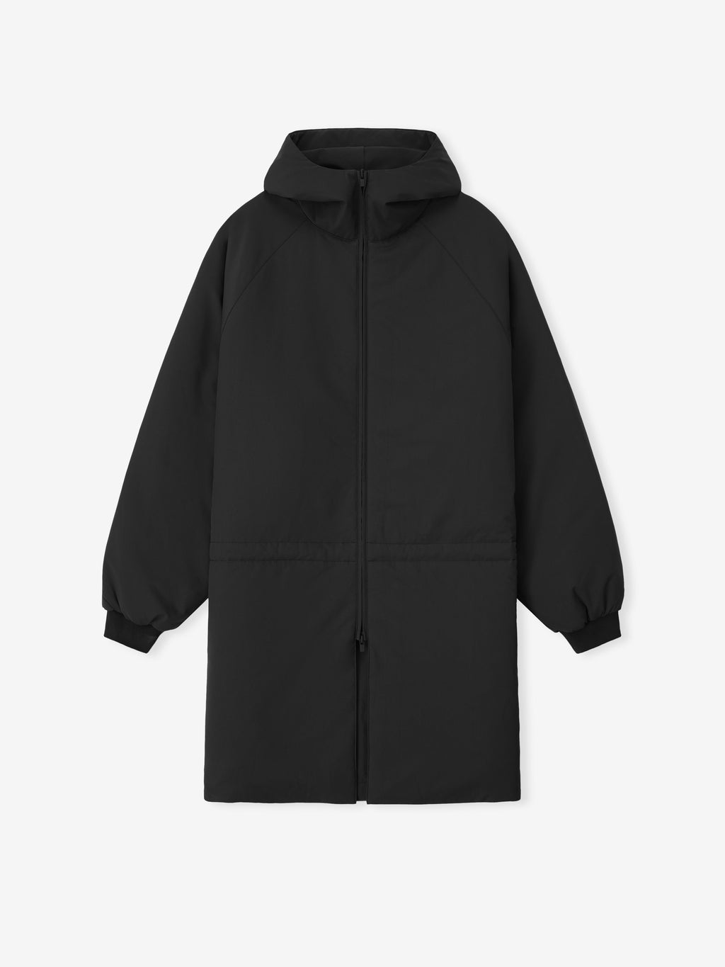 Tech Nylon Hooded Parka