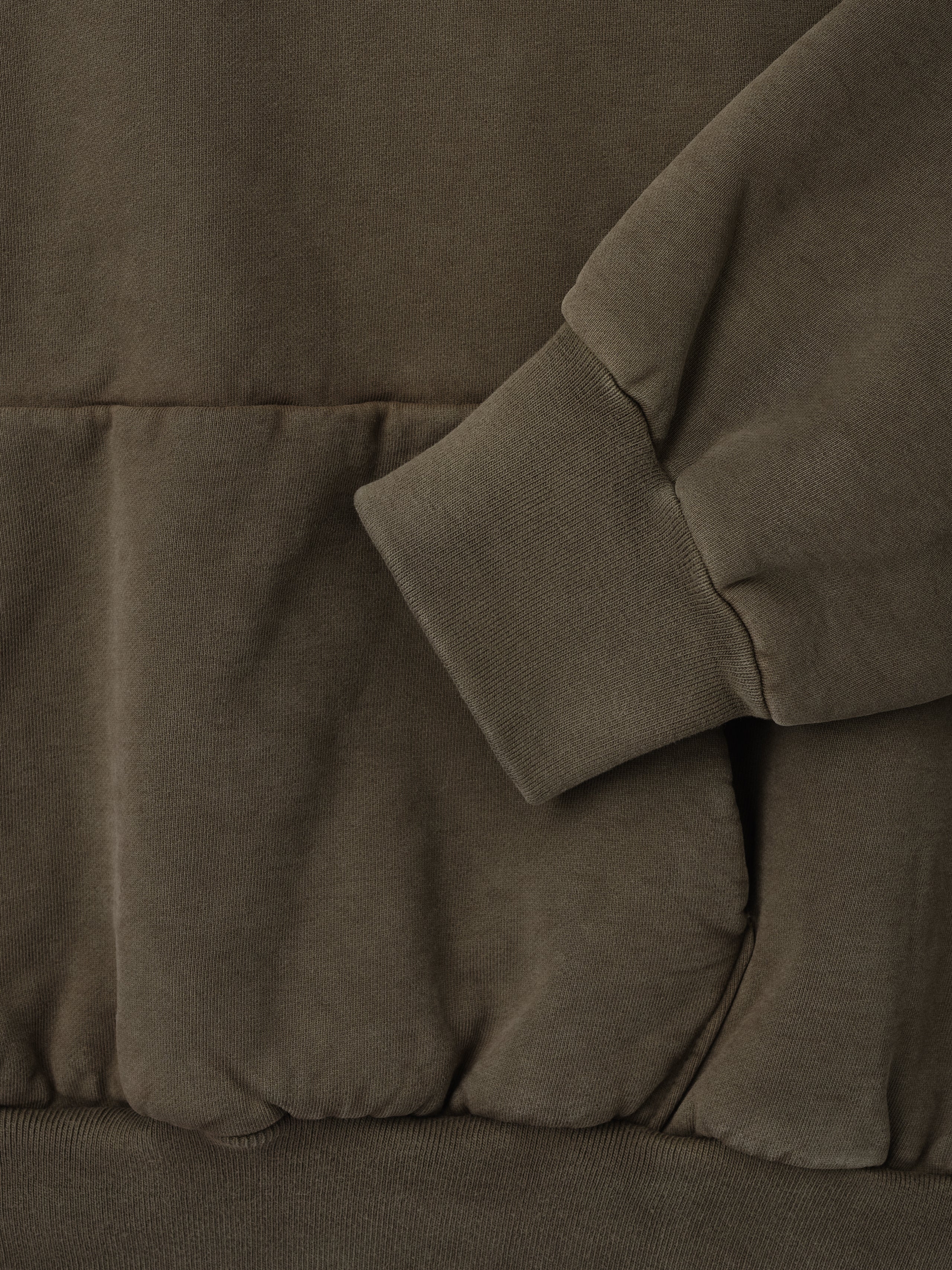 Sunfaded Classic Half Raglan Hoodie W/ Pocket