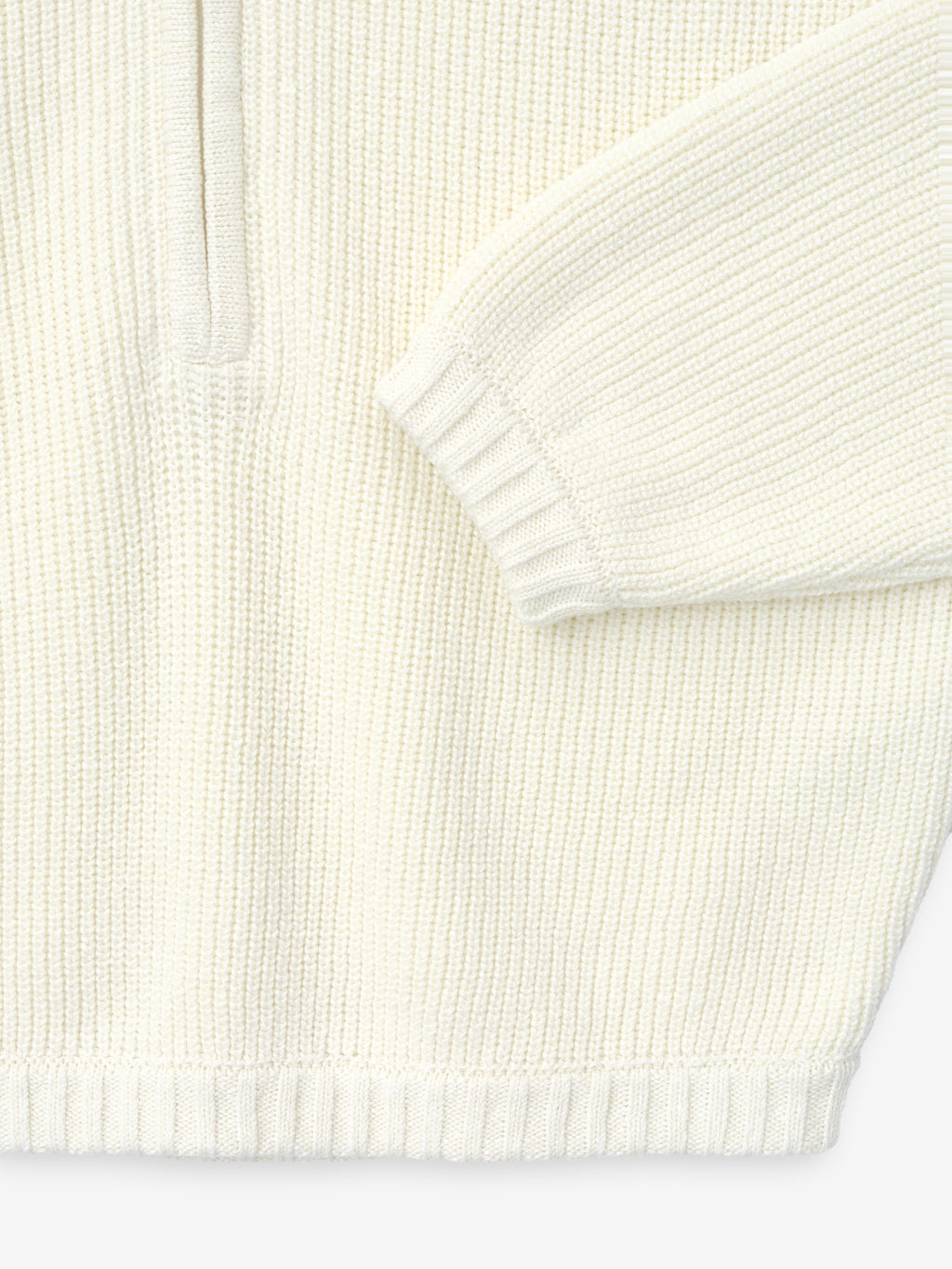 Zip-Up Sweater Long Sleeve