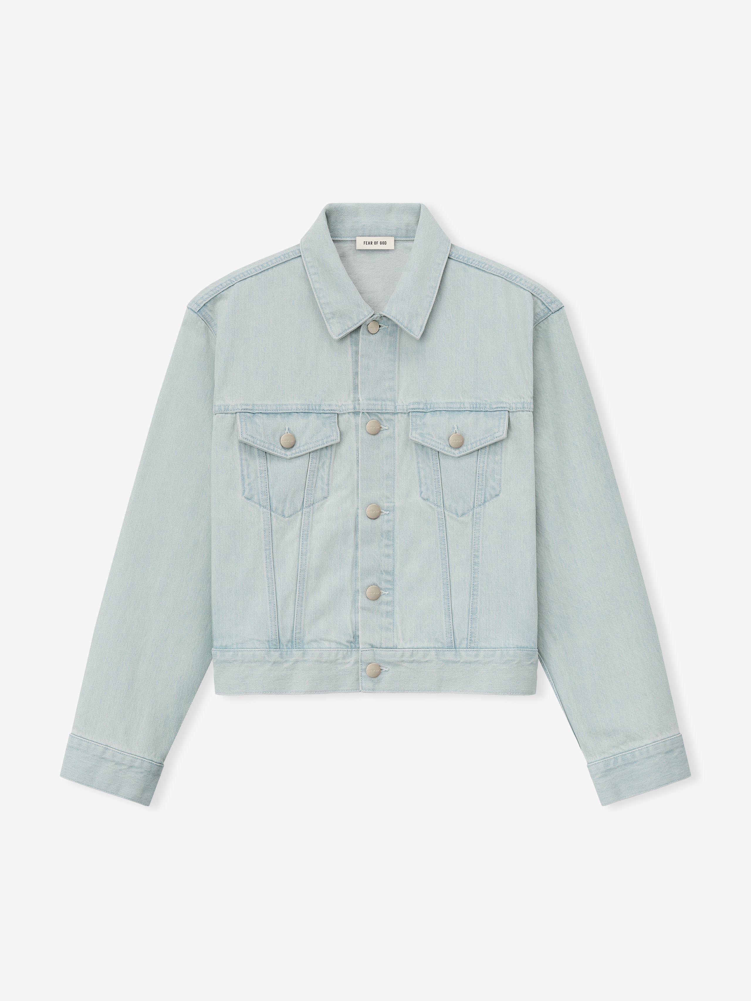 Bleached Denim Classic Trucker Jacket