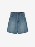 Denim Utility Shorts