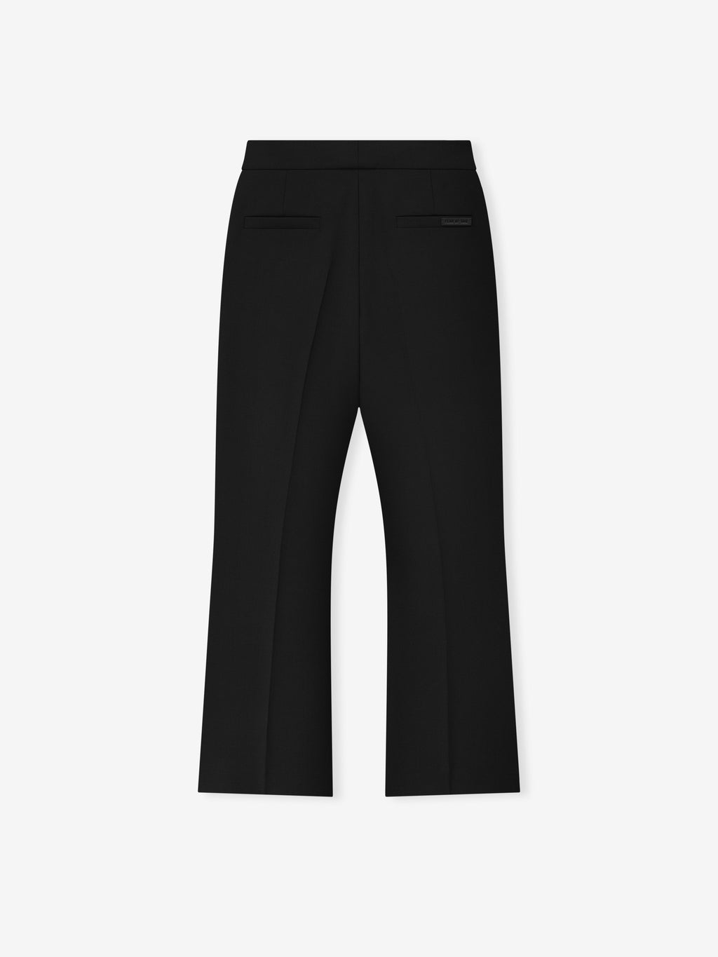 Double Weave Wool Tailored Flared Pants