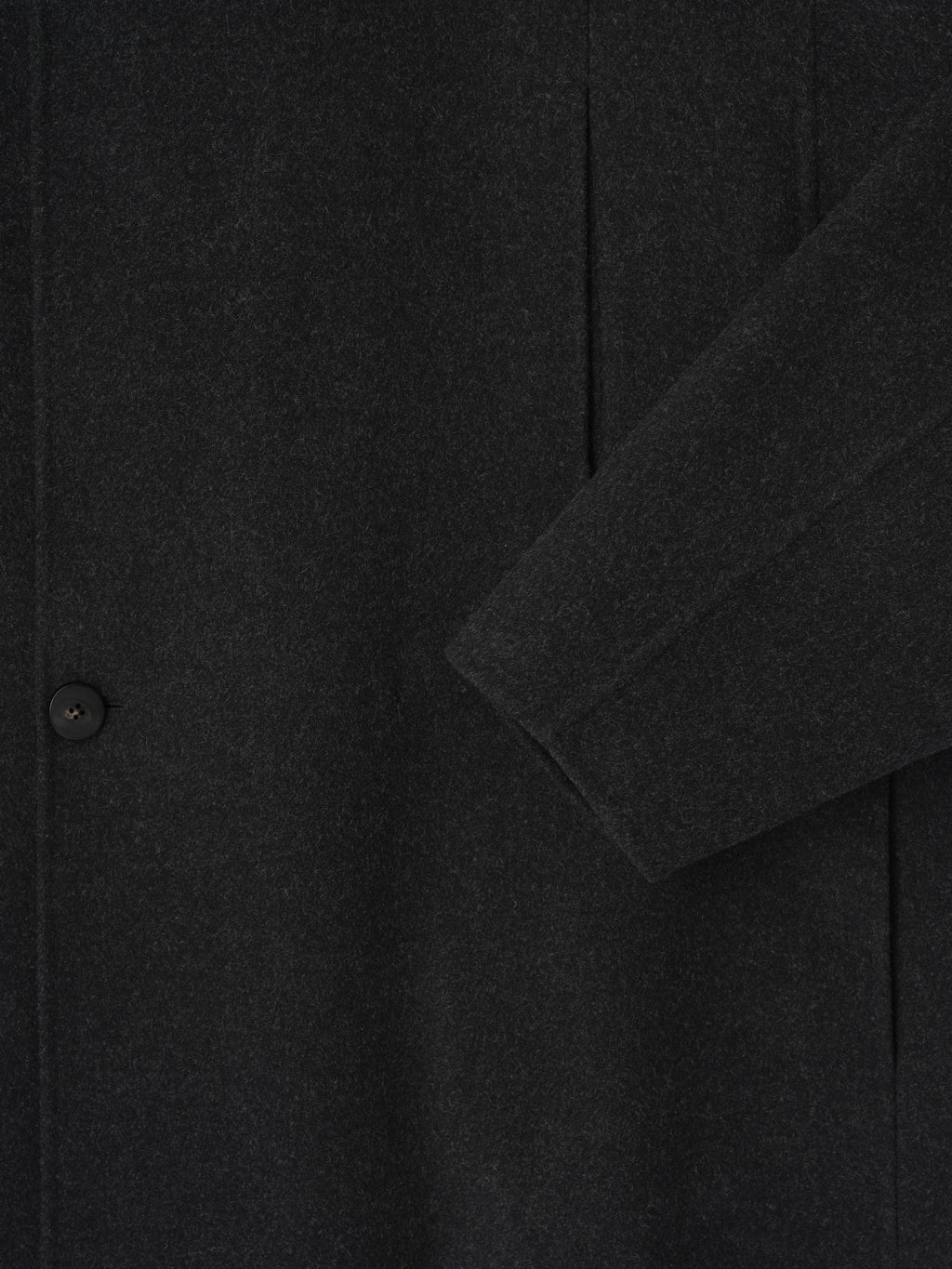Wool Cashmere Highneck Coat