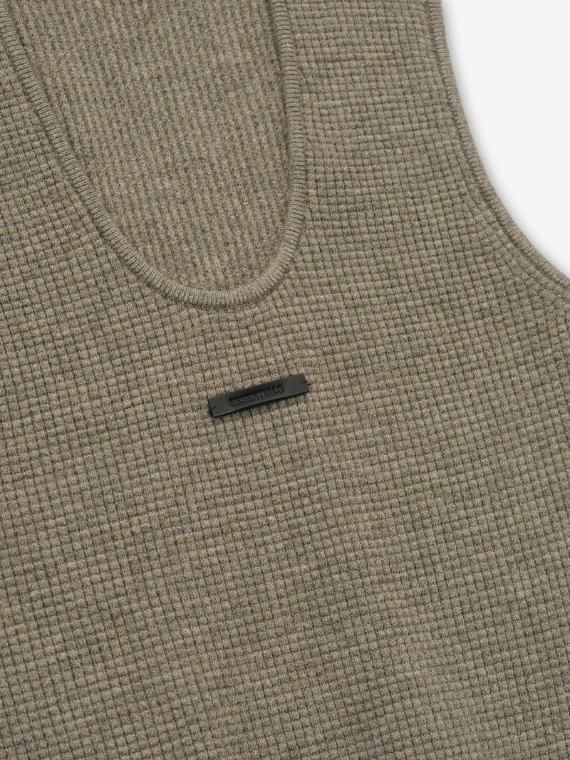 Womens Waffle Knit Tank