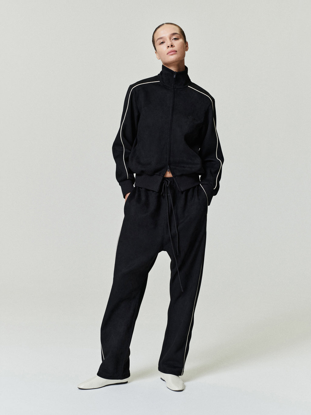 Womens Signature Vintage Track Jacket