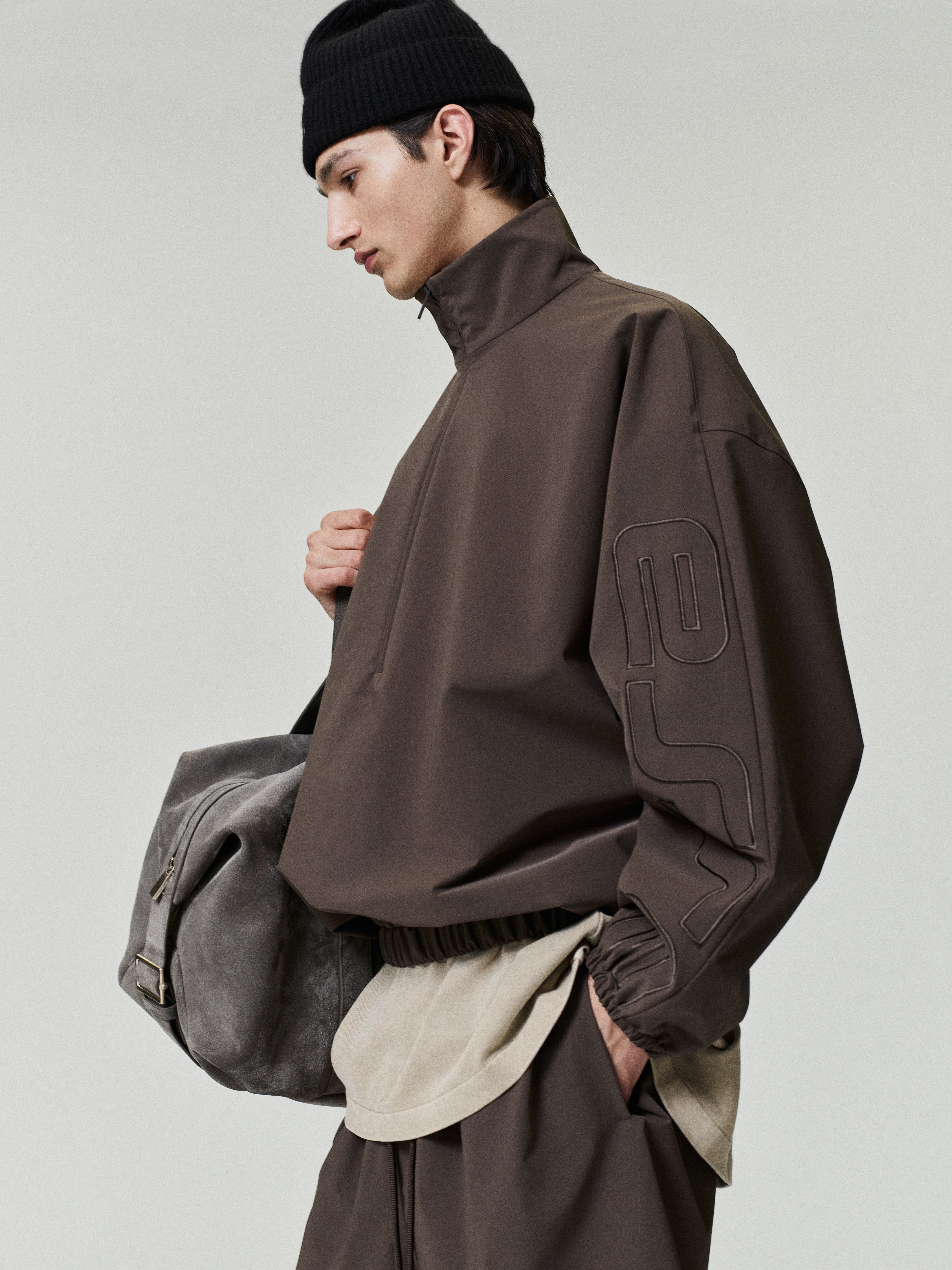 Active Trace Half Zip Track Jacket
