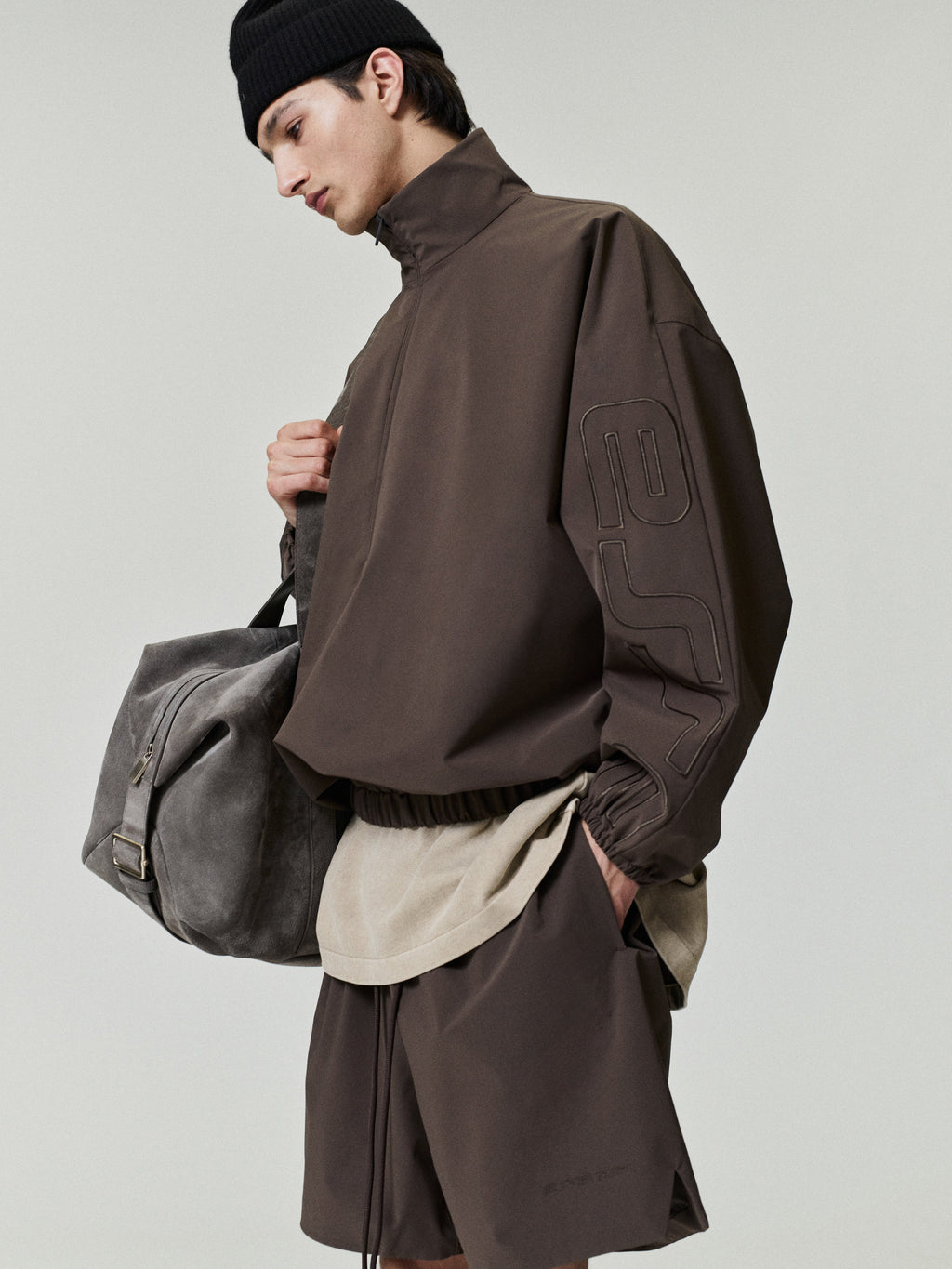 Active Trace Half Zip Track Jacket