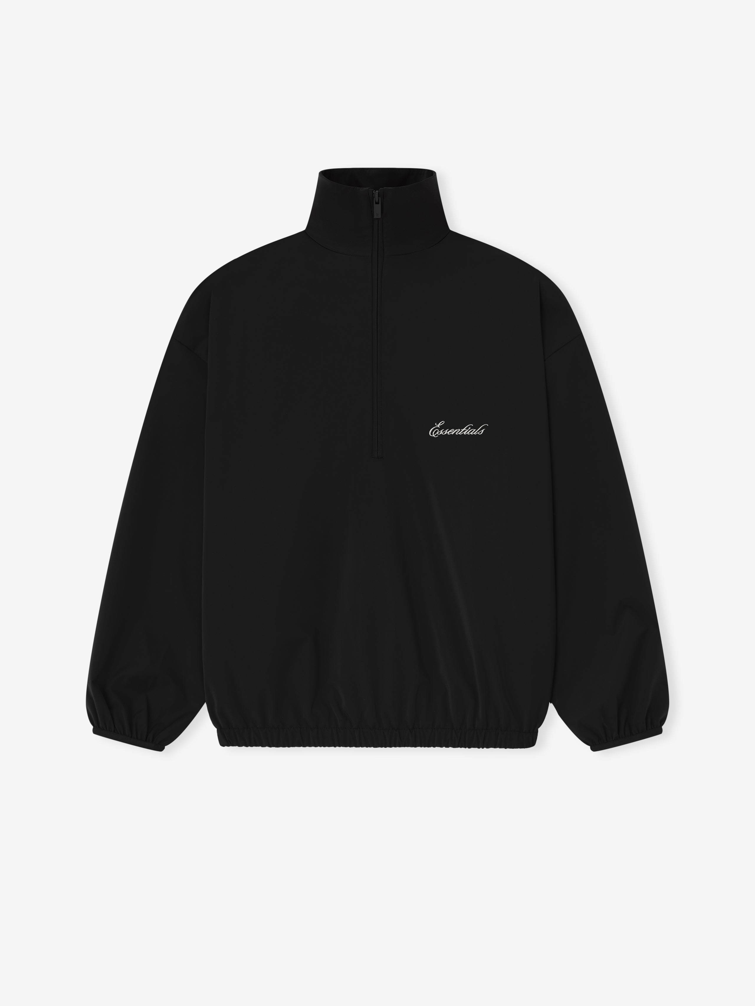 Sporty Nylon Half Zip