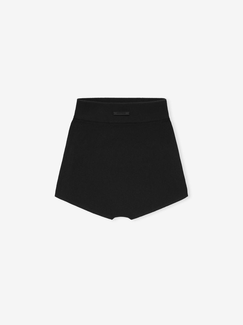Womens Rib Knit Boy Short