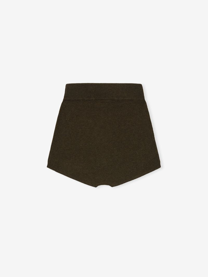 Womens Rib Knit Boy Short